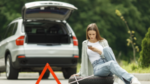 Emergency roadside assistance team helping NY/NJ drivers